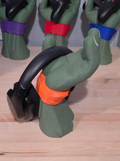 Teenage Mutant Ninja Turtle Remote/Headset Controller Stand.
