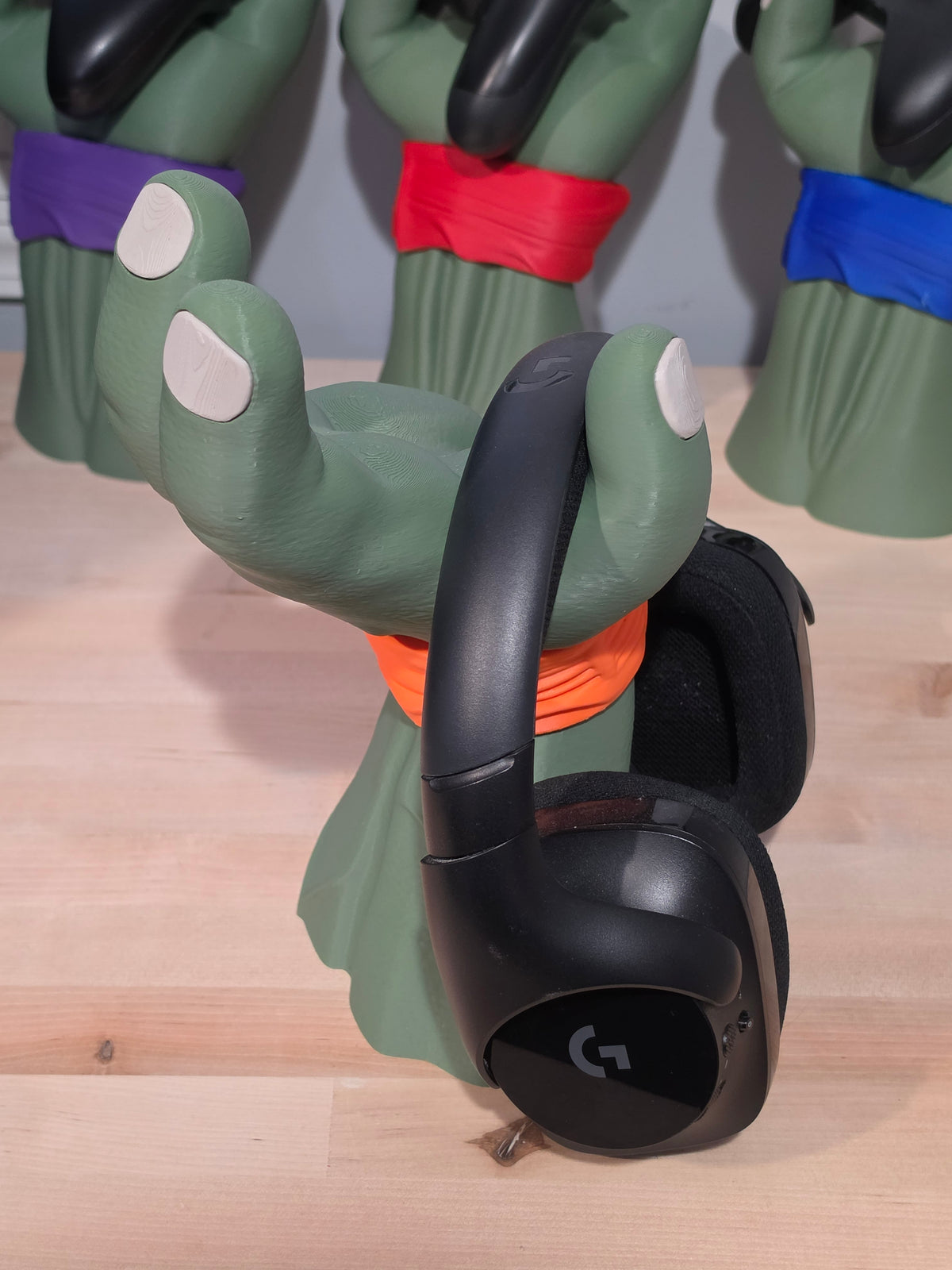 Teenage Mutant Ninja Turtle Remote/Headset Controller Stand.