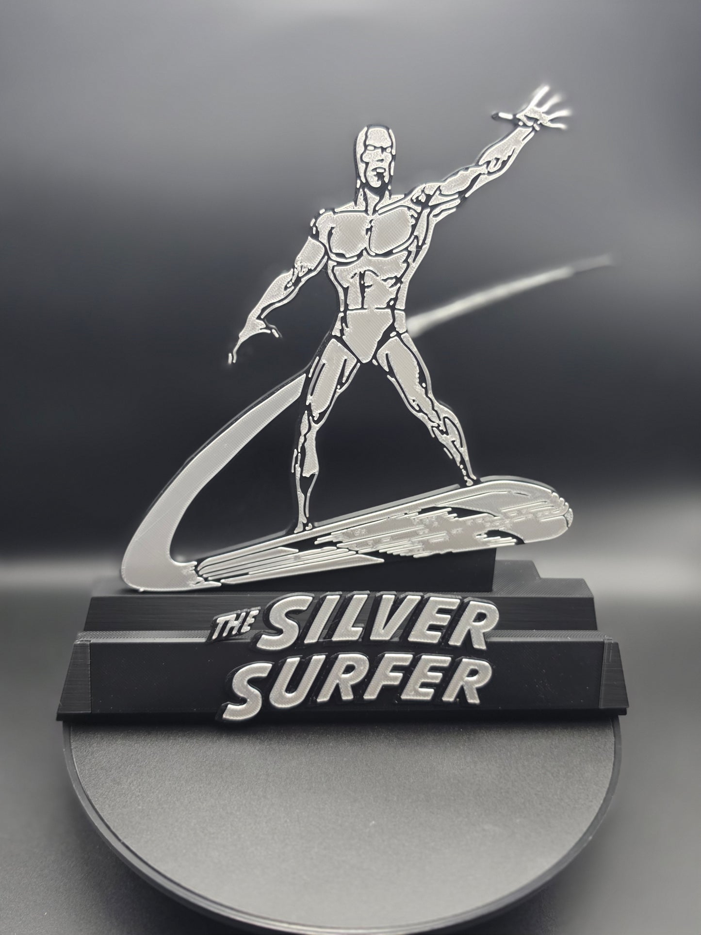 Silver Surfer - Comic Book Display Stand for Graded CGC, CBCS, Non-Graded