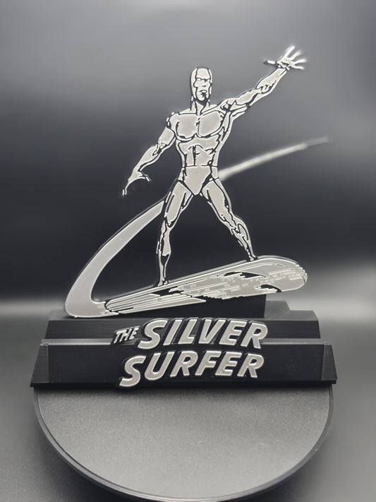 Silver Surfer - Comic Book Display Stand for Graded CGC, CBCS, Non-Graded