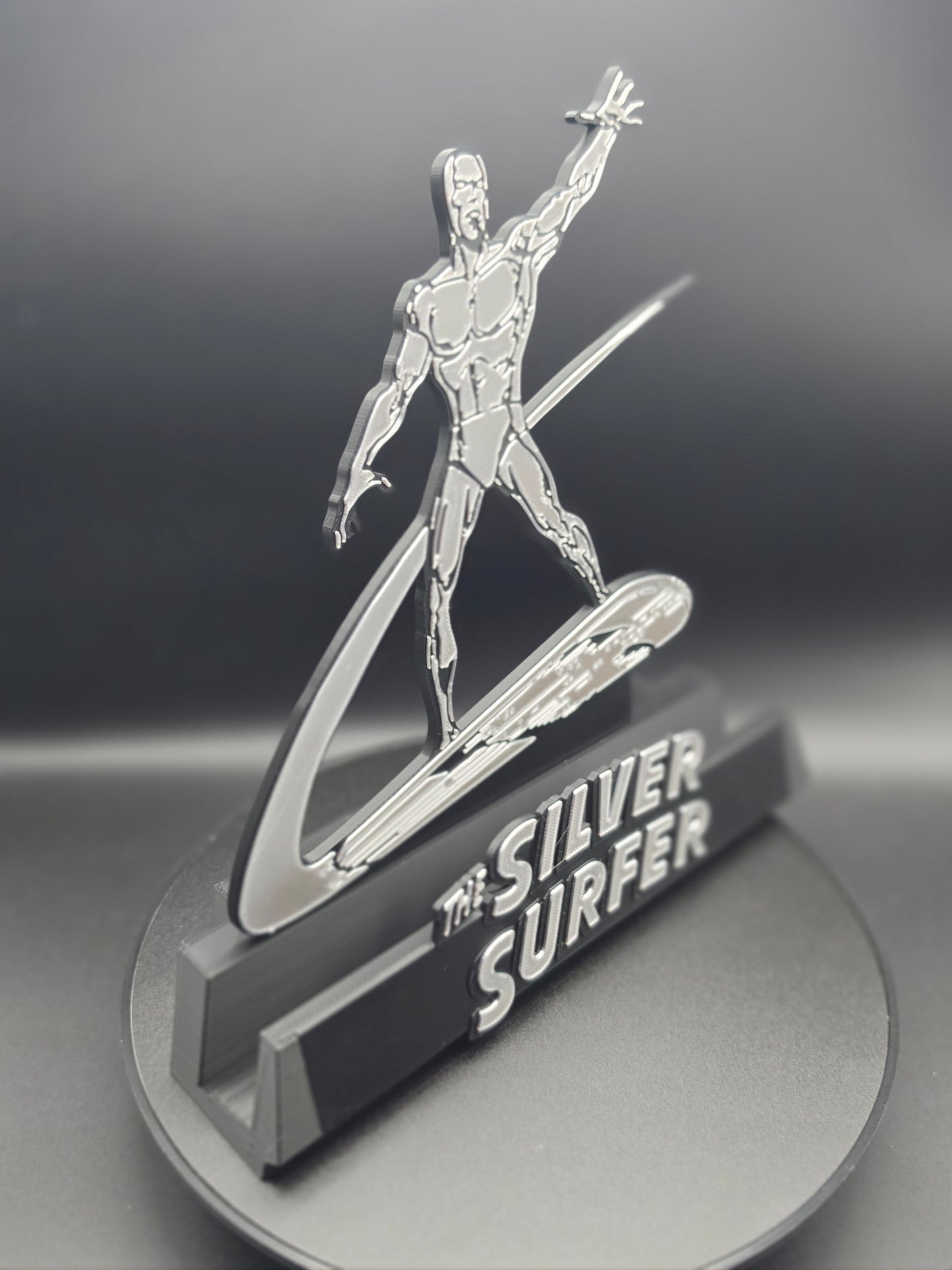 Silver Surfer - Comic Book Display Stand for Graded CGC, CBCS, Non-Graded