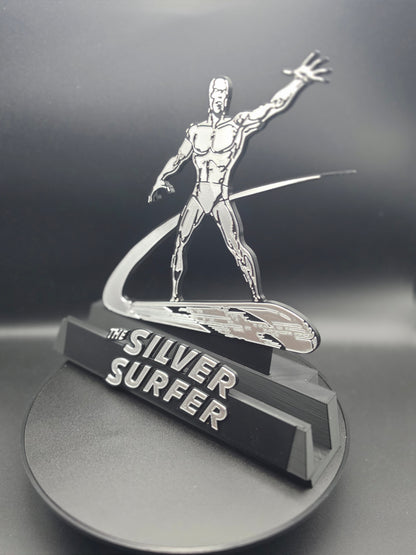 Silver Surfer - Comic Book Display Stand for Graded CGC, CBCS, Non-Graded