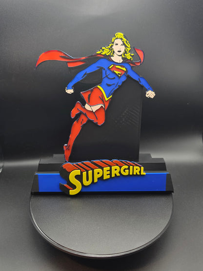 Supergirl - Comic Book Display Stand for Graded CGC, CBCS, Non-Graded