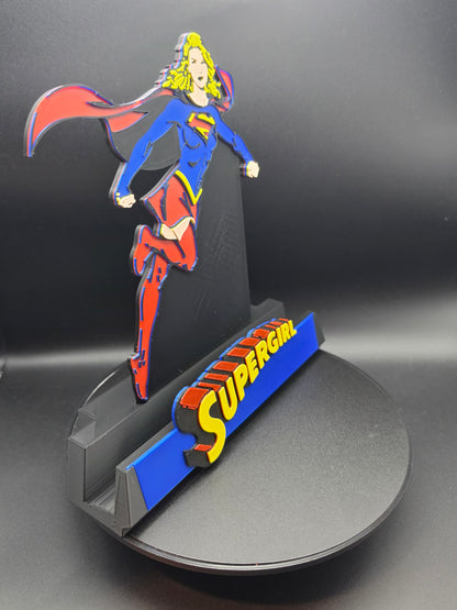 Supergirl - Comic Book Display Stand for Graded CGC, CBCS, Non-Graded