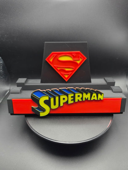 Superman - Comic Book Display Stand for Graded CGC, CBCS, Non-Graded