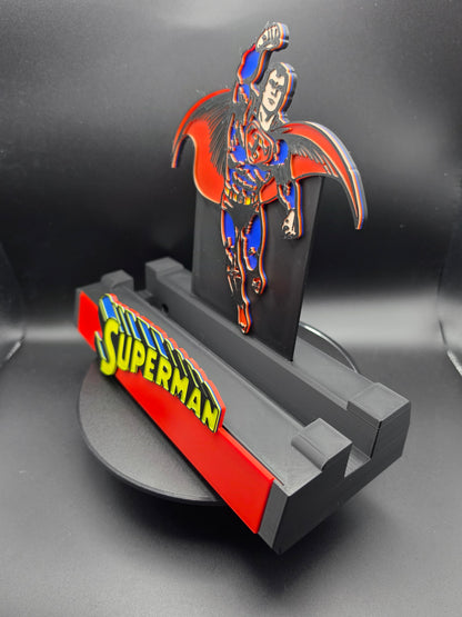 Superman - Comic Book Display Stand for Graded CGC, CBCS, Non-Graded