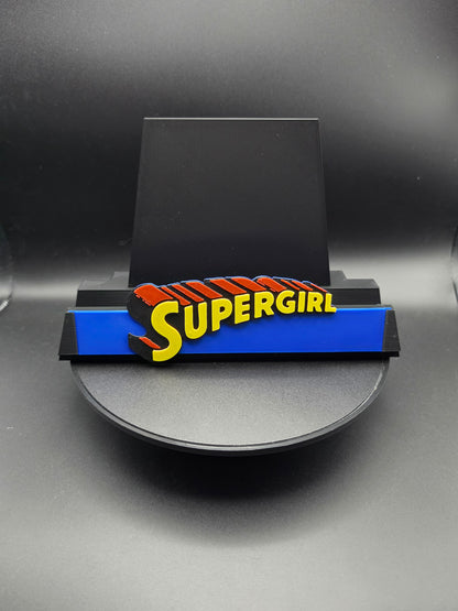Supergirl - Comic Book Display Stand for Graded CGC, CBCS, Non-Graded