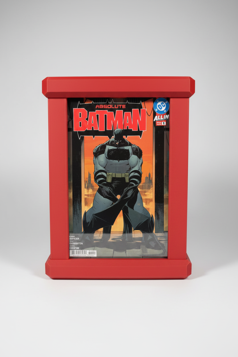 Comic Book Display Spinner/Storage Container for Non-Graded Comic Books