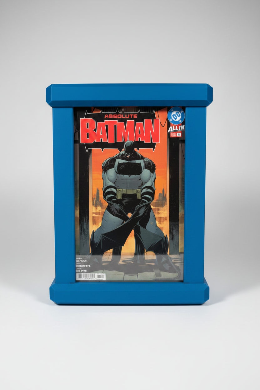 Comic Book Display Spinner/Storage Container for Non-Graded Comic Books