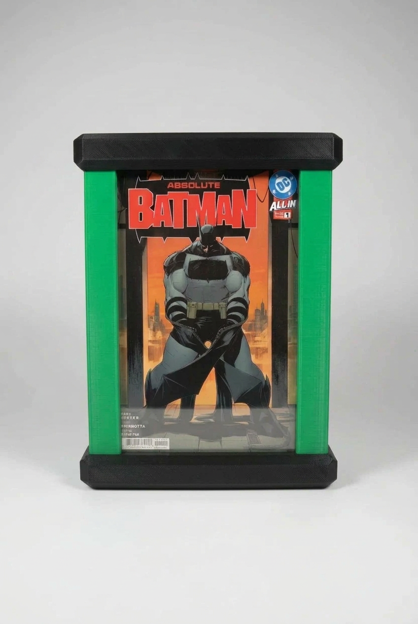 Comic Book Display Spinner/Storage Container for Non-Graded Comic Books