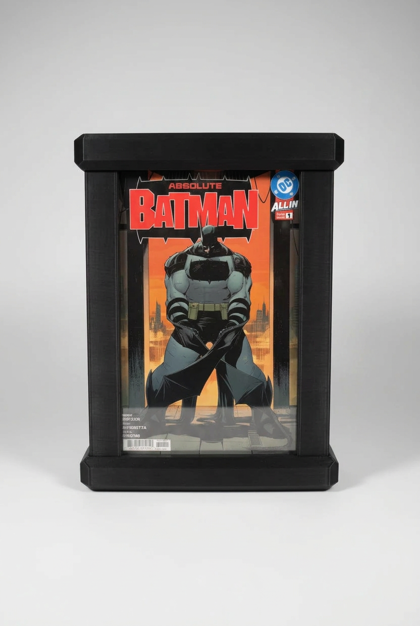 Comic Book Display Spinner/Storage Container for Non-Graded Comic Books