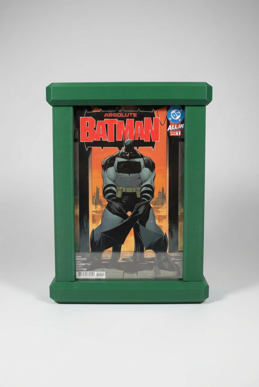 Comic Book Display Spinner/Storage Container for Non-Graded Comic Books