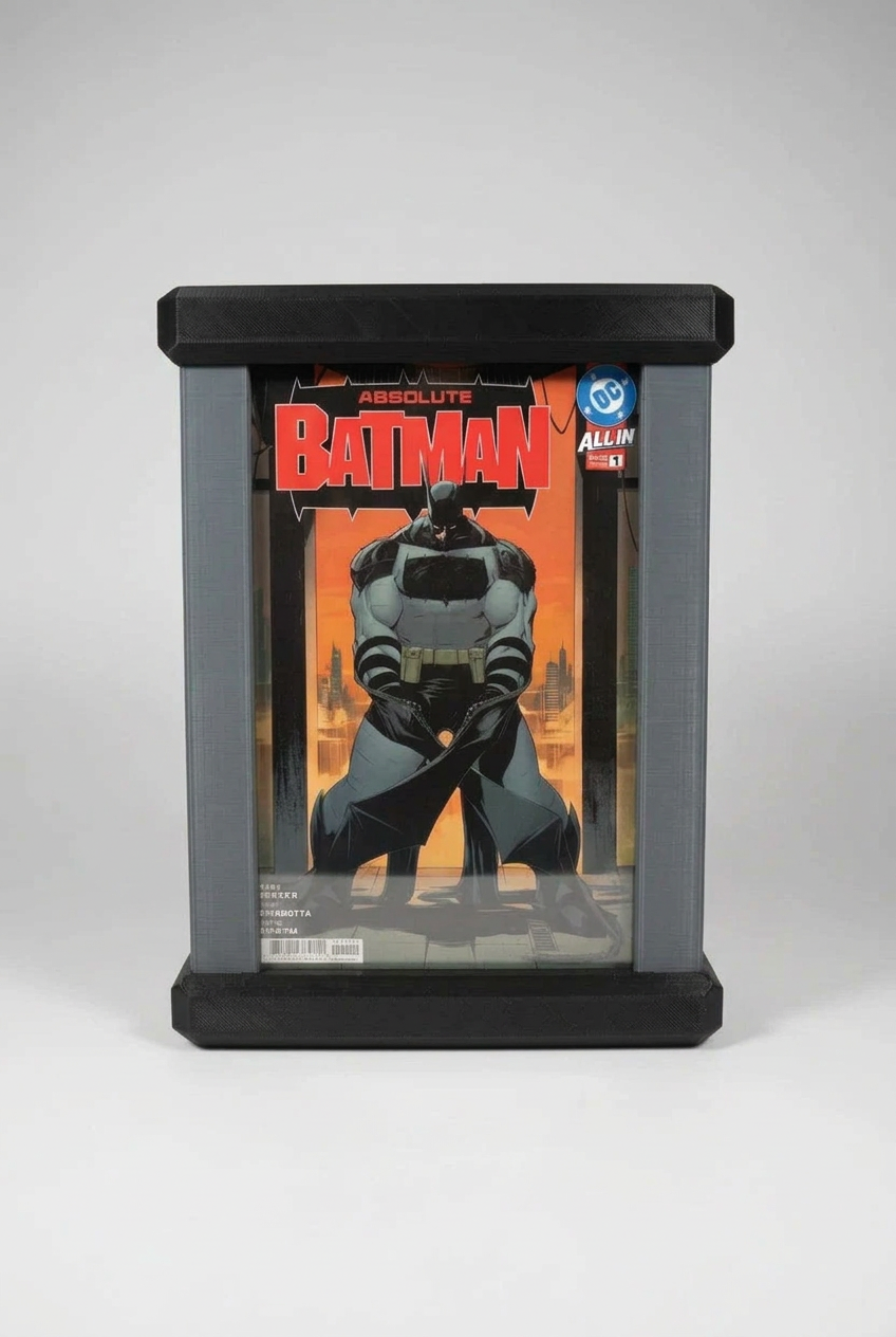 Comic Book Display Spinner/Storage Container for Non-Graded Comic Books