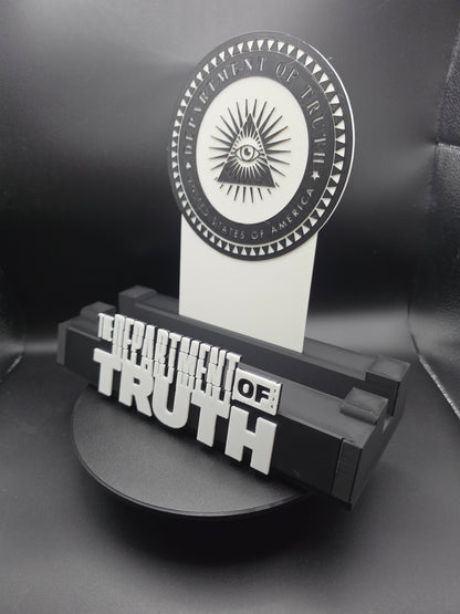 The Department of Truth - Comic Book Display Stand for Graded CGC, CBCS, Non-Graded