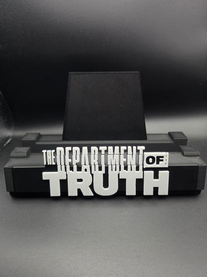The Department of Truth - Comic Book Display Stand for Graded CGC, CBCS, Non-Graded