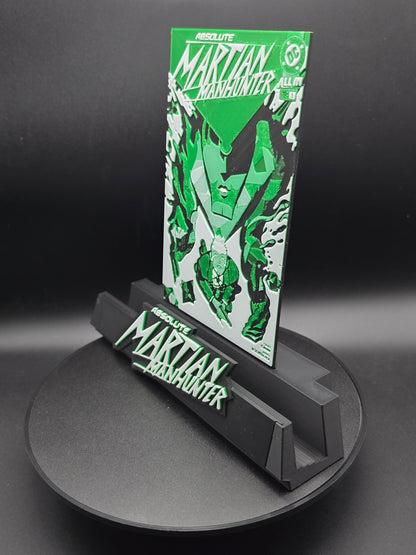 Absolute Martian Manhunter Comic Book Kickstand for Graded CGC, CBCS, Non-Graded