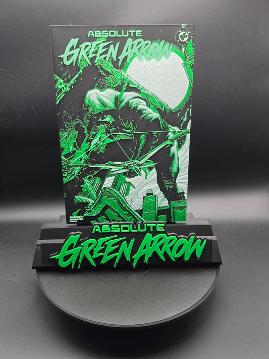 Absolute Green Arrow - Comic Book Kickstand for Graded CGC, CBCS, Non-Graded