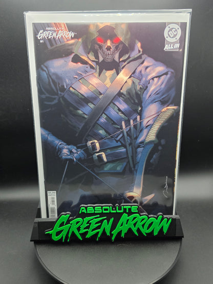 Absolute Green Arrow - Comic Book Kickstand for Graded CGC, CBCS, Non-Graded