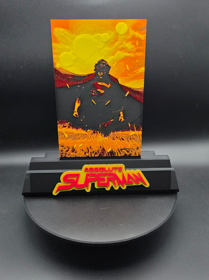 Absolute Superman - Comic Book Kickstand for Graded CGC, CBCS, Non-Graded