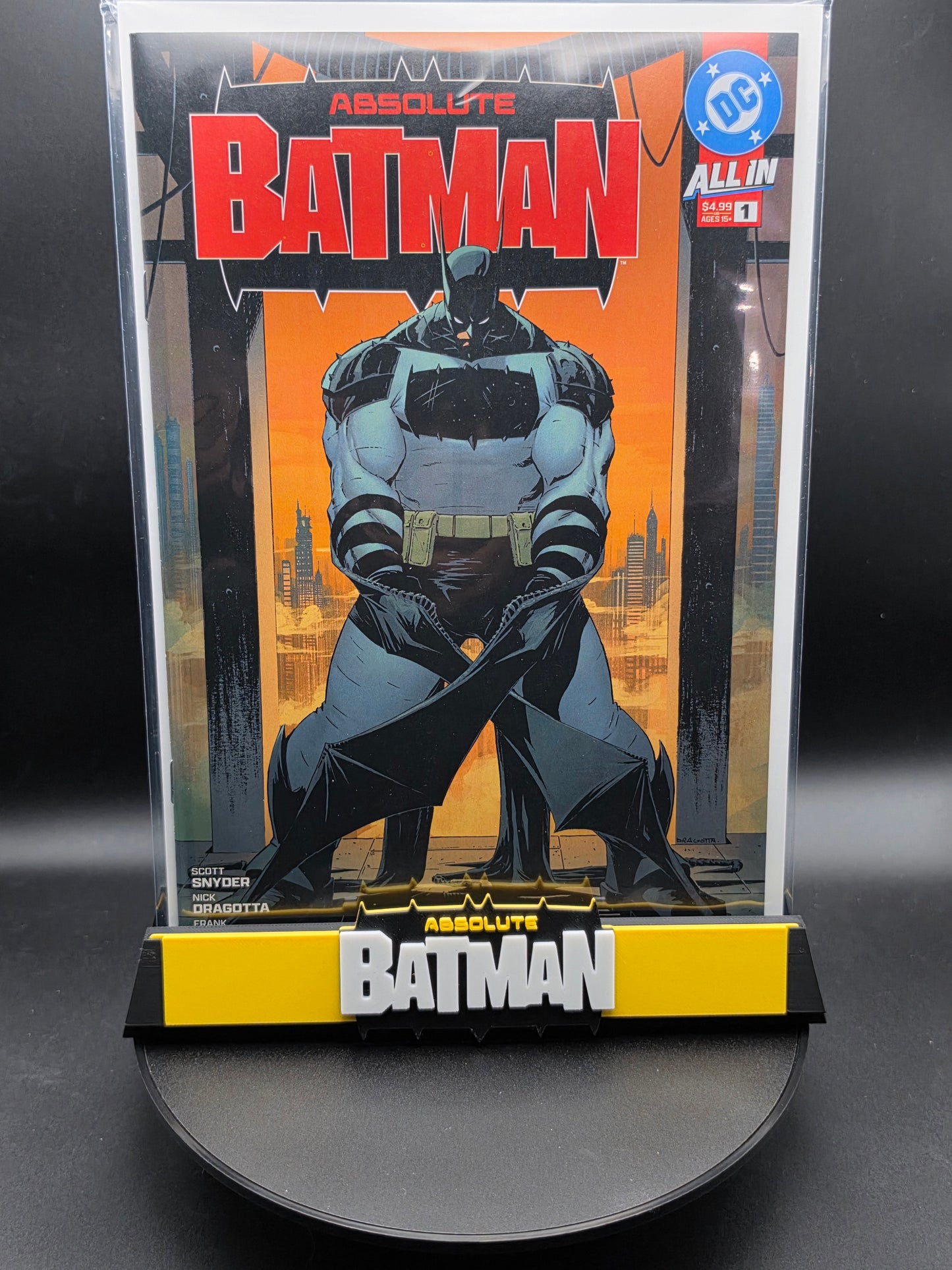 Absolute Batman Comic Book Kickstand for Graded CGC, CBCS, Non-Graded