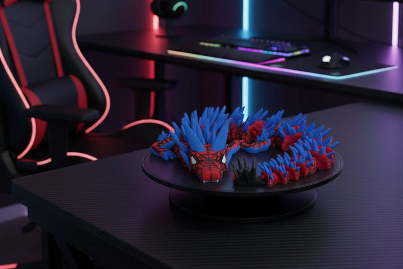 Spidey Dragon - over 14 inches in length