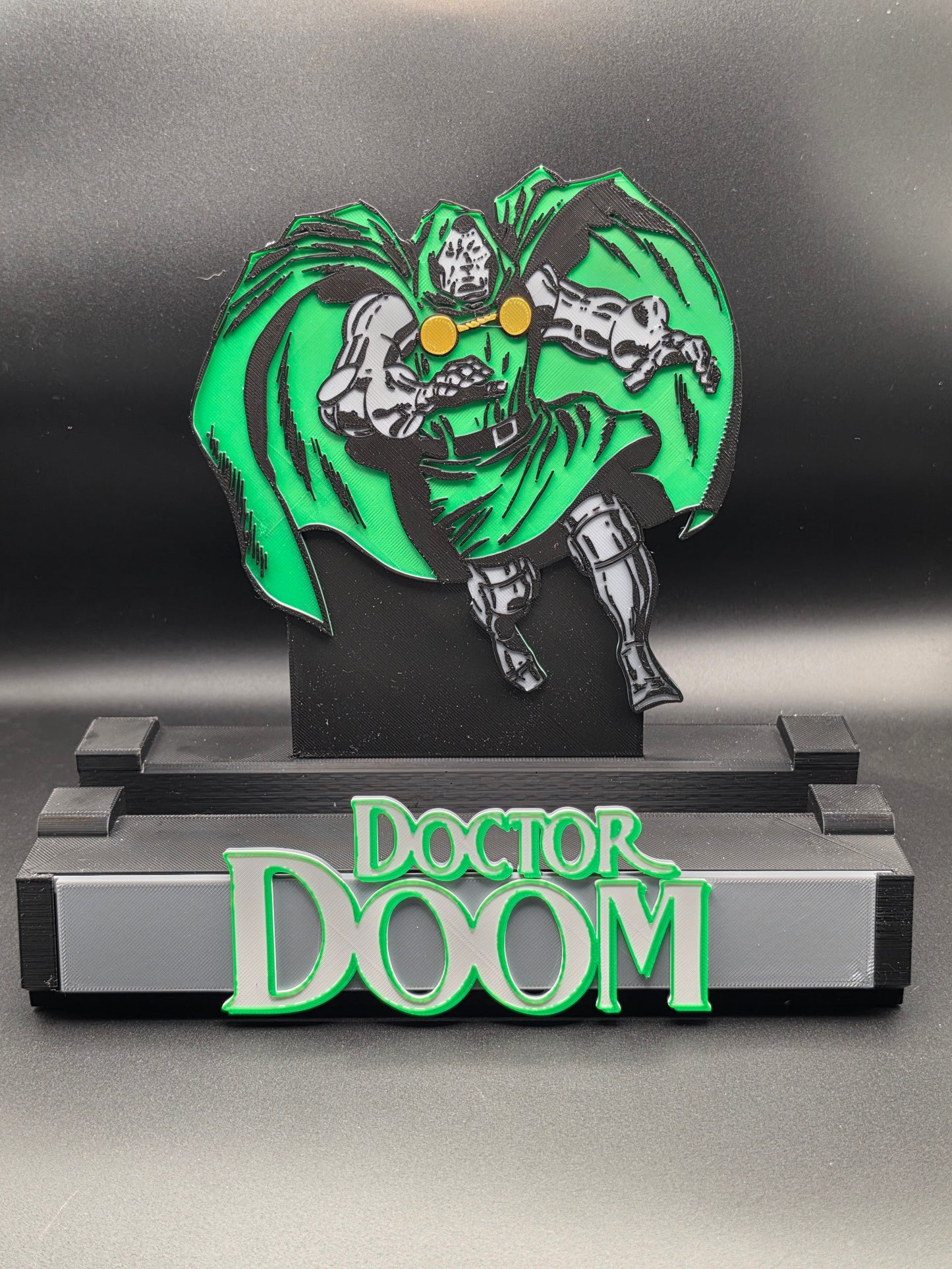 Doctor Doom - Comic Book Kickstand for Graded CGC, CBCS, Non-Graded