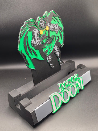 Doctor Doom - Comic Book Kickstand for Graded CGC, CBCS, Non-Graded