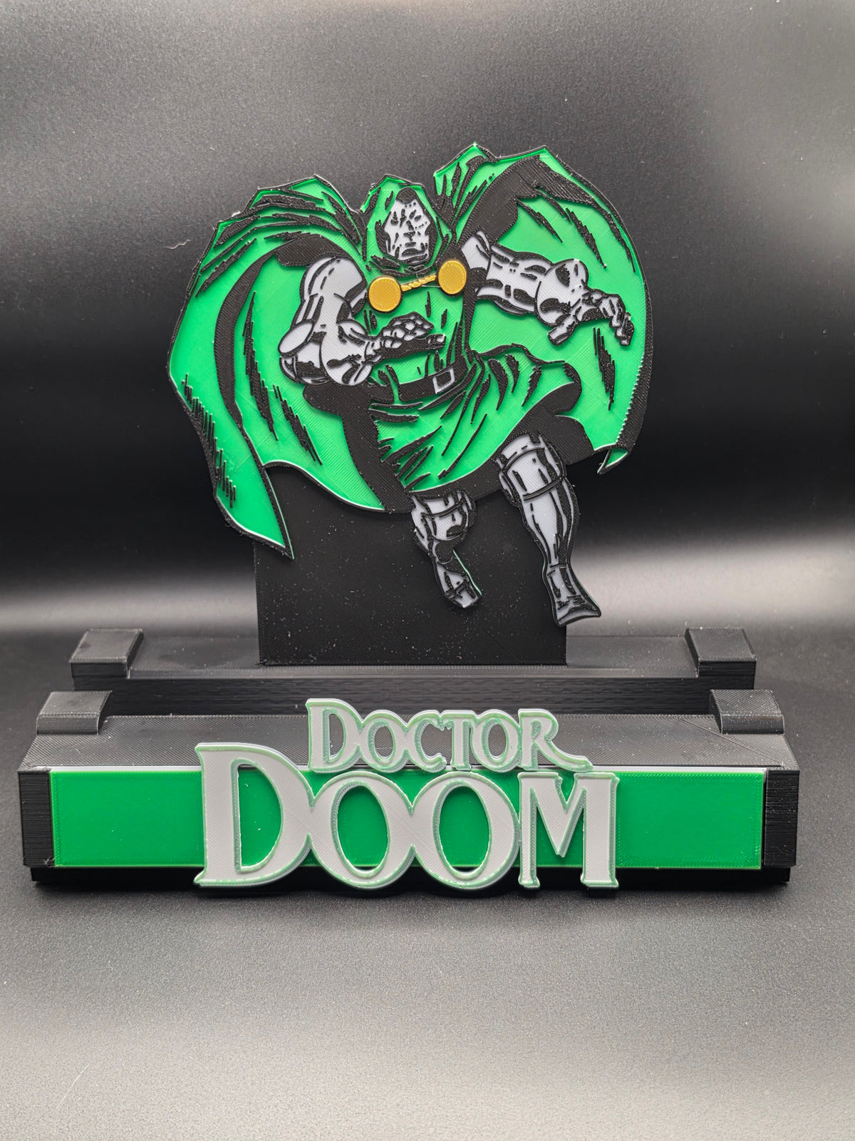 Doctor Doom - Comic Book Kickstand for Graded CGC, CBCS, Non-Graded