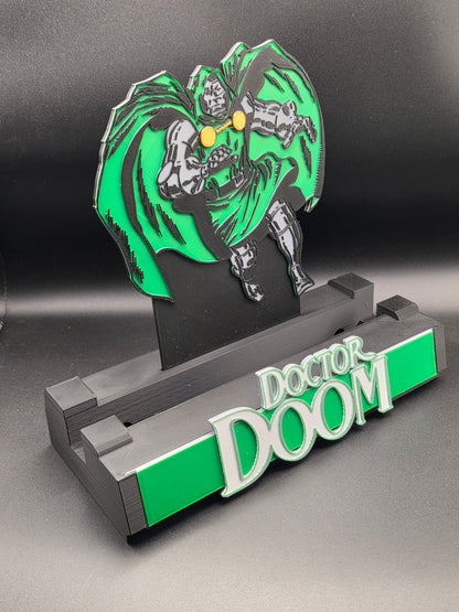 Doctor Doom - Comic Book Kickstand for Graded CGC, CBCS, Non-Graded