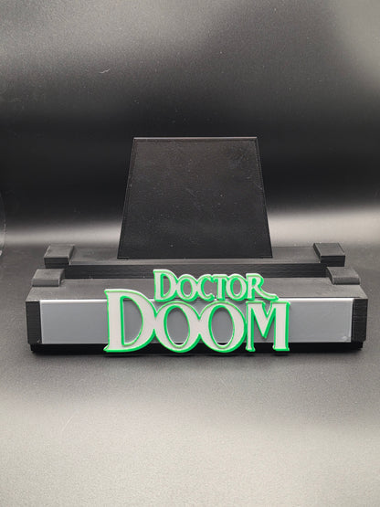 Doctor Doom - Comic Book Kickstand for Graded CGC, CBCS, Non-Graded