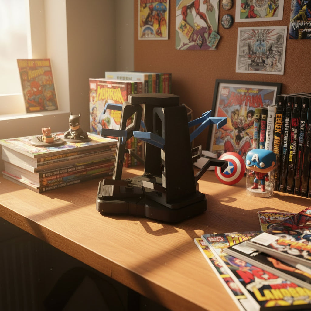 Comic Book Display Spinner for Graded and Non-Graded Comics