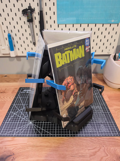 Comic Book Display Spinner for Graded and Non-Graded Comics