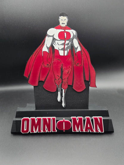 Invincible "Omni-Man" - Comic Book Kickstand for Graded CGC, CBCS, Non-Graded