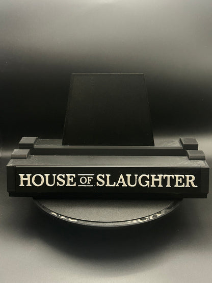 House of Slaughter- Comic Book Display Stand for Graded CGC, CBCS, Non-Graded