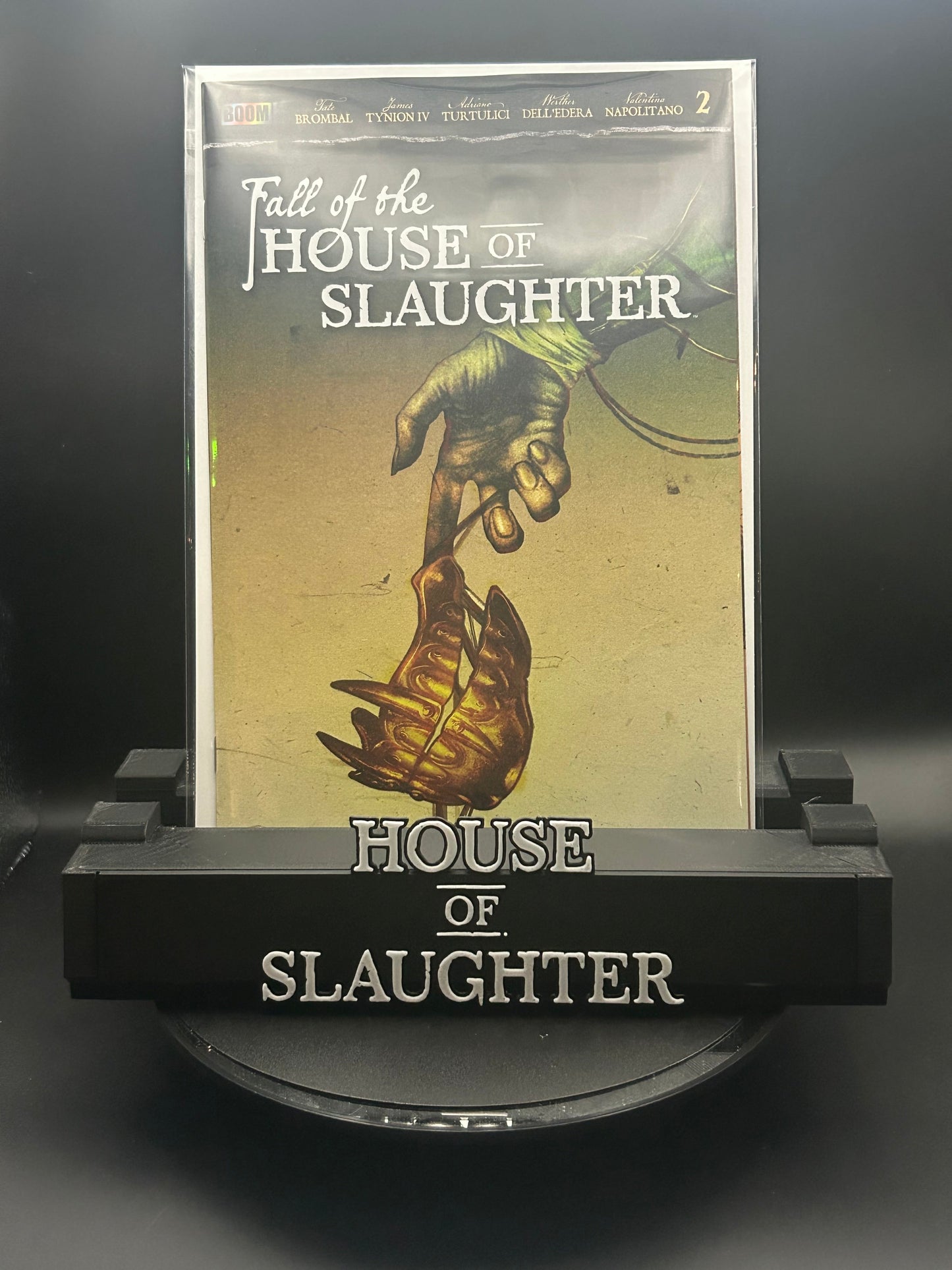 House of Slaughter- Comic Book Display Stand for Graded CGC, CBCS, Non-Graded