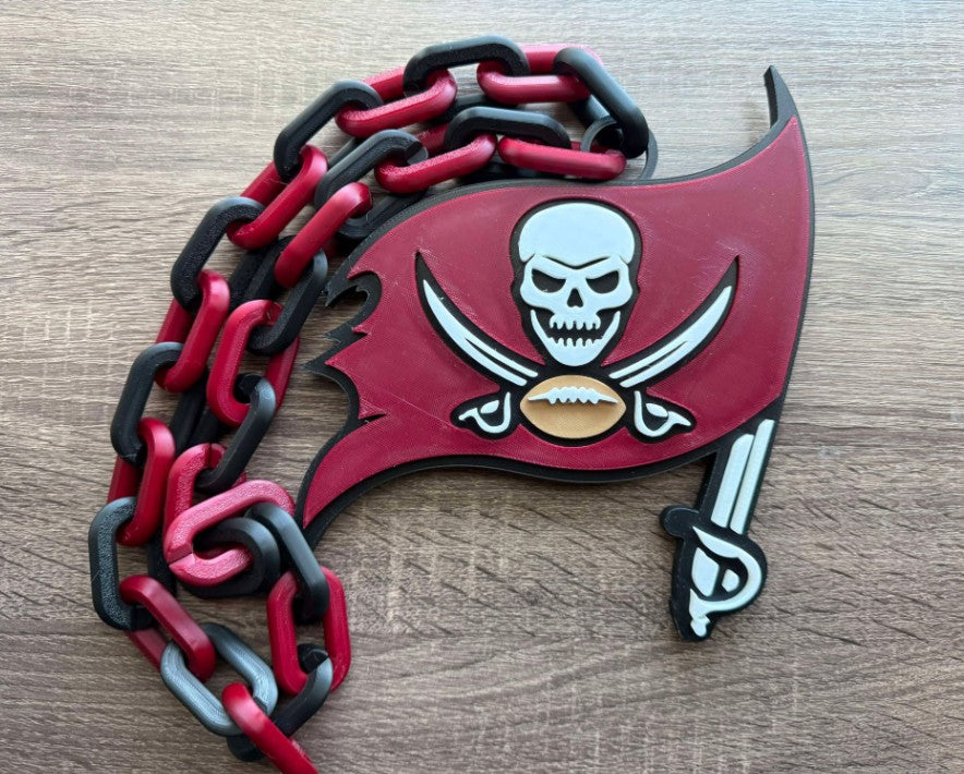 Bucs Football Hype Chain - Logo