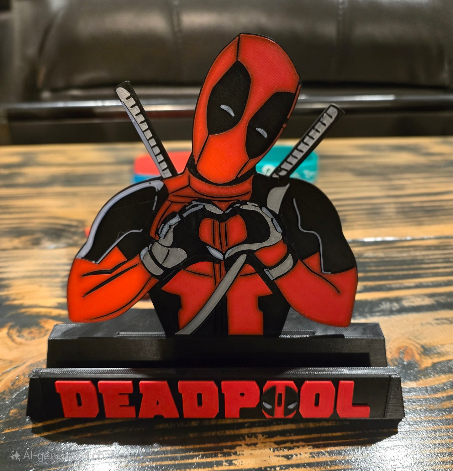 DeadPool Comic Book Stand