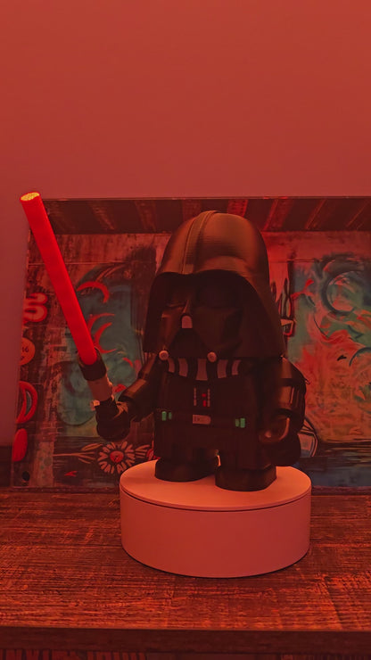 Chunky - Darth Vader, Removable Helmet & Lightsaber