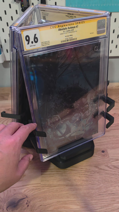Comic Book Display Spinner for Graded and Non-Graded Comics