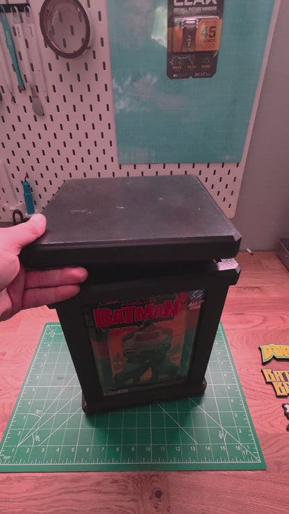 Comic Book Display Spinner/Storage Container for Non-Graded Comic Books